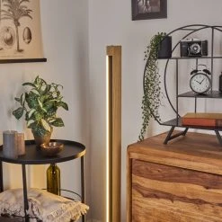 Hofstein Inzino Stehleuchte LED Schwarz, Naturfarben, 1-flammig -LED Leuchten Verkäufe 2022 inzino stehleuchte h3452417 8