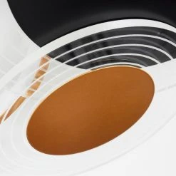 Hofstein Ipinco Deckenleuche LED Schwarz, Gold, Transparent, Klar, 1-flammig, Fernbedienung -LED Leuchten Verkäufe 2022 ipinco deckenleuche h3584804 6