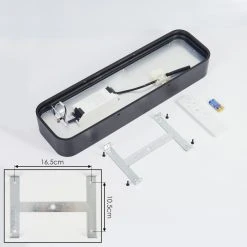 Hofstein Iriondo Deckenleuchte LED Schwarz, 1-flammig, Fernbedienung -LED Leuchten Verkäufe 2022 iriondo deckenleuchte h3562512 4