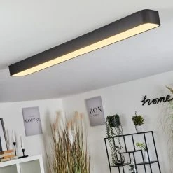 Hofstein Iriondo Deckenleuchte LED Schwarz, 1-flammig, Fernbedienung -LED Leuchten Verkäufe 2022 iriondo deckenleuchte h3562536 6