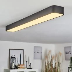 Hofstein Iriondo Deckenleuchte LED Schwarz, 1-flammig, Fernbedienung -LED Leuchten Verkäufe 2022 iriondo deckenleuchte h3562536 8