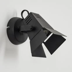 Hofstein Isanay Wandleuchte LED Schwarz, 1-flammig -LED Leuchten Verkäufe 2022 isanay wandleuchte h3654095 7