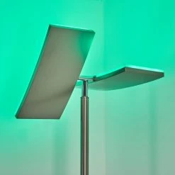 Hofstein Jamilena Deckenfluter LED Nickel-Matt, 3-flammig, Fernbedienung -LED Leuchten Verkäufe 2022 jamilena deckenfluter h3384626 11