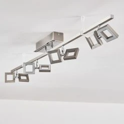 Hofstein JAMSA Deckenleuchte LED Edelstahl, 8-flammig 33 Hofstein JAMSA Deckenleuchte LED Edelstahl, 8-flammig -LED Leuchten Verkäufe 2022 jamsa deckenleuchte h3111246 13