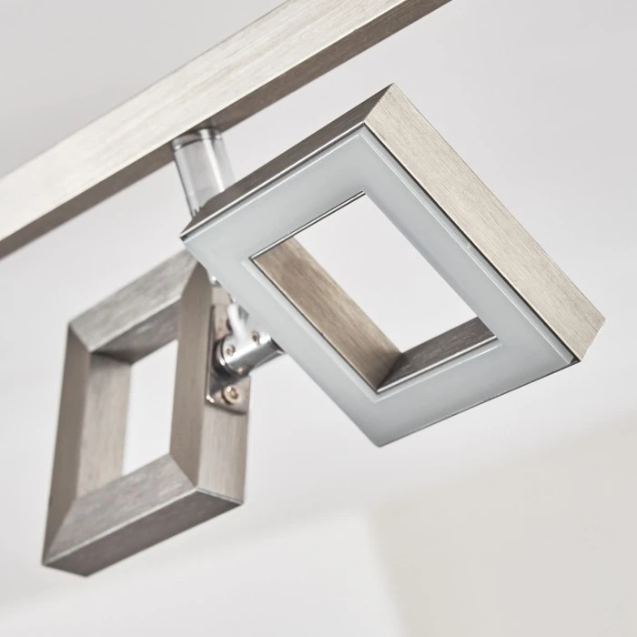 Hofstein JAMSA Deckenleuchte LED Edelstahl, 8-flammig 19 Hofstein JAMSA Deckenleuchte LED Edelstahl, 8-flammig – Bild 19