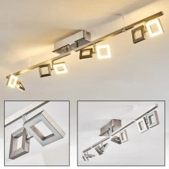 Hofstein JAMSA Deckenleuchte LED Edelstahl, 8-flammig 39 Hofstein JAMSA Deckenleuchte LED Edelstahl, 8-flammig -LED Leuchten Verkäufe 2022 jamsa deckenleuchte h3111246 19