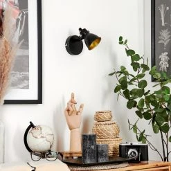 Hofstein Javel Wandleuchte LED Schwarz, 1-flammig -LED Leuchten Verkäufe 2022 javel wandleuchte h3579787 11