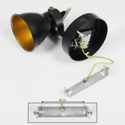 Hofstein Javel Wandleuchte LED Schwarz, 1-flammig -LED Leuchten Verkäufe 2022 javel wandleuchte h3579787 4