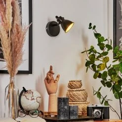 Hofstein Javel Wandleuchte LED Schwarz, 1-flammig -LED Leuchten Verkäufe 2022 javel wandleuchte h3579787 8