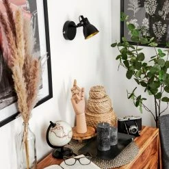 Hofstein Javel Wandleuchte LED Schwarz, 1-flammig -LED Leuchten Verkäufe 2022 javel wandleuchte h3579787 9