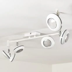 Hofstein Jerewan Deckenspot LED Wei&szlig;, 6-flammig -LED Leuchten Verkäufe 2022 jerewan deckenspot h374 4