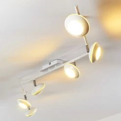 Hofstein Jerewan Deckenspot LED Wei&szlig;, 6-flammig -LED Leuchten Verkäufe 2022 jerewan deckenspot h374 7