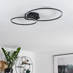 Hofstein Johsa Deckenleuchte LED Schwarz, 2-flammig 28 Hofstein Johsa Deckenleuchte LED Schwarz, 2-flammig -LED Leuchten Verkäufe 2022 johsa deckenleuchte h3326176 10