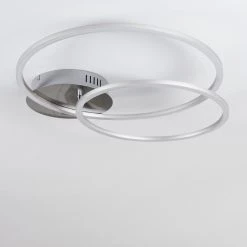 Hofstein Johsa Deckenleuchte LED Nickel-Matt, Silber, 2-flammig -LED Leuchten Verkäufe 2022 johsa deckenleuchte h3326190 4