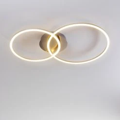 Hofstein Johsa Deckenleuchte LED Nickel-Matt, Silber, 2-flammig -LED Leuchten Verkäufe 2022 johsa deckenleuchte h3326190 7