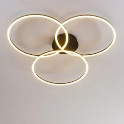 Hofstein Johsa Deckenleuchte LED Schwarz, 3-flammig -LED Leuchten Verkäufe 2022 johsa deckenleuchte h3326282 11