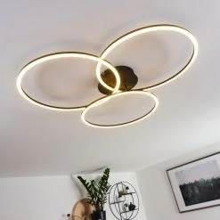 Hofstein Johsa Deckenleuchte LED Schwarz, 3-flammig -LED Leuchten Verkäufe 2022 johsa deckenleuchte h3326282 15