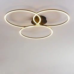 Hofstein Johsa Deckenleuchte LED Schwarz, 3-flammig -LED Leuchten Verkäufe 2022 johsa deckenleuchte h3326282 2