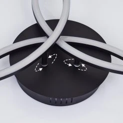 Hofstein Johsa Deckenleuchte LED Schwarz, 3-flammig -LED Leuchten Verkäufe 2022 johsa deckenleuchte h3381977 3