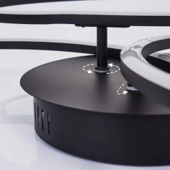 Hofstein Johsa Deckenleuchte LED Schwarz, 3-flammig -LED Leuchten Verkäufe 2022 johsa deckenleuchte h3381977 6