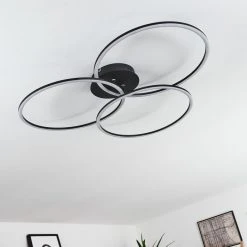 Hofstein Johsa Deckenleuchte LED Schwarz, 3-flammig -LED Leuchten Verkäufe 2022 johsa deckenleuchte h3381977 7