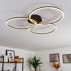 Hofstein Johsa Deckenleuchte LED Schwarz, 3-flammig -LED Leuchten Verkäufe 2022 johsa deckenleuchte h3381977 9