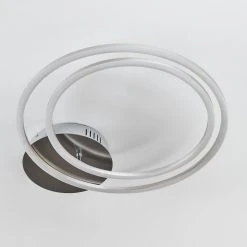 Hofstein Johsa Deckenleuchte LED Nickel-Matt, 2-flammig -LED Leuchten Verkäufe 2022 johsa deckenleuchte h3381984 9