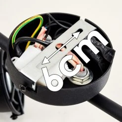 Hofstein Jonsered Deckenleuchte LED Schwarz, 4-flammig -LED Leuchten Verkäufe 2022 jonsered deckenleuchte h3355497 17