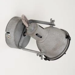 Hofstein Jonsered Wandleuchte LED Schwarz, Grau, Steinoptik, 1-flammig -LED Leuchten Verkäufe 2022 jonsered wandleuchte h3355435 8