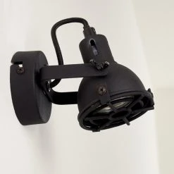 Hofstein Jonsered Wandleuchte LED Schwarz, 1-flammig -LED Leuchten Verkäufe 2022 jonsered wandleuchte h3355459 15