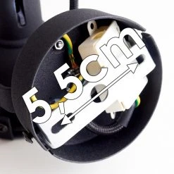 Hofstein Jonsered Wandleuchte LED Schwarz, 1-flammig -LED Leuchten Verkäufe 2022 jonsered wandleuchte h3355459 16