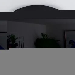 Hofstein Kampal Deckenleuchte LED Schwarz, 1-flammig -LED Leuchten Verkäufe 2022 kampal deckenleuchte h3326015 10