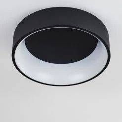 Hofstein Kampal Deckenleuchte LED Schwarz, 1-flammig -LED Leuchten Verkäufe 2022 kampal deckenleuchte h3326015 8