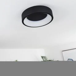 Hofstein Kampala Deckenleuchte LED Schwarz, 1-flammig -LED Leuchten Verkäufe 2022 kampala deckenleuchte h3325971 12