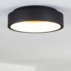 Hofstein Kampala Deckenleuchte LED Schwarz, 1-flammig -LED Leuchten Verkäufe 2022 kampala deckenleuchte h3325971 15