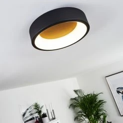 Hofstein Kampala Deckenleuchte LED Schwarz, 1-flammig -LED Leuchten Verkäufe 2022 kampala deckenleuchte h3325971 2