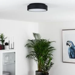 Hofstein Kampala Deckenleuchte LED Schwarz, 1-flammig -LED Leuchten Verkäufe 2022 kampala deckenleuchte h3325971 6
