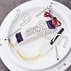 Hofstein Kampala Deckenleuchte LED Wei&szlig;, 1-flammig -LED Leuchten Verkäufe 2022 kampala deckenleuchte h3325995 16