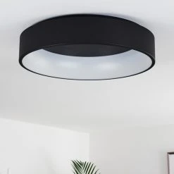 Hofstein Kampala Deckenleuchte LED Schwarz, 1-flammig -LED Leuchten Verkäufe 2022 kampala deckenleuchte h3326053 3