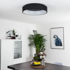 Hofstein Kampala Deckenleuchte LED Schwarz, 1-flammig -LED Leuchten Verkäufe 2022 kampala deckenleuchte h3326053 6