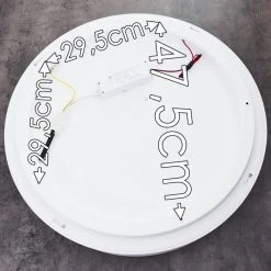 Hofstein Kampala Deckenleuchte LED Wei&szlig;, 1-flammig -LED Leuchten Verkäufe 2022 kampala deckenleuchte h3326077 16