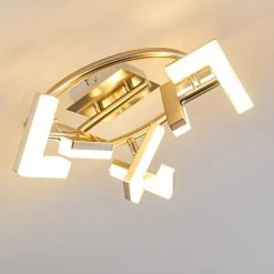 Hofstein Karis Deckenleuchte LED Nickel-Matt, 3-flammig -LED Leuchten Verkäufe 2022 karis deckenleuchte h3080825 12