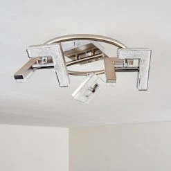 Hofstein Karis Deckenleuchte LED Nickel-Matt, 3-flammig -LED Leuchten Verkäufe 2022 karis deckenleuchte h3080825 14