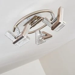 Hofstein Karis Deckenleuchte LED Nickel-Matt, 3-flammig -LED Leuchten Verkäufe 2022 karis deckenleuchte h3080825 2