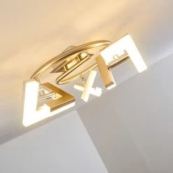 Hofstein Karis Deckenleuchte LED Nickel-Matt, 3-flammig -LED Leuchten Verkäufe 2022 karis deckenleuchte h3080825 8