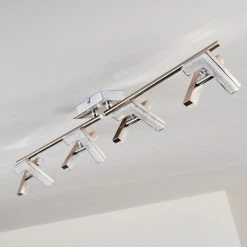 Hofstein Karis Deckenleuchte LED Nickel-Matt, 4-flammig -LED Leuchten Verkäufe 2022 karis deckenleuchte h3080832 17