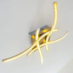 Hofstein Kelowna Deckenleuchte LED Nickel-Matt, 1-flammig -LED Leuchten Verkäufe 2022 kelowna deckenleuchte h3008256 13