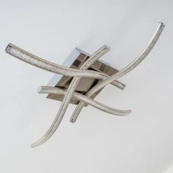 Hofstein Kelowna Deckenleuchte LED Nickel-Matt, 1-flammig -LED Leuchten Verkäufe 2022 kelowna deckenleuchte h3008256 18