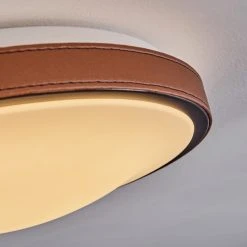 Hofstein Kelva Deckenleuchte LED Schwarz, Braun, Wei&szlig;, 1-flammig -LED Leuchten Verkäufe 2022 kelva deckenleuchte h3460306 5