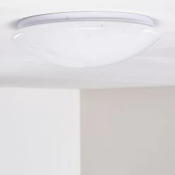 Hofstein Kendal Deckenleuchte LED Wei&szlig;, 1-flammig, Fernbedienung, Farbwechsler -LED Leuchten Verkäufe 2022 kendal deckenleuchte h3110461 do1 13